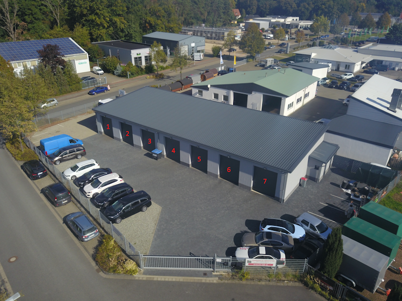 Garagenhof Gifhorn Luftbild